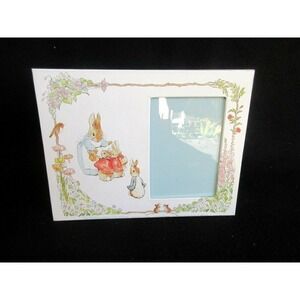 C R Gibson Photo Frame 3 1/2" x 5" Beatrix‎ Potter Mother w/Babies